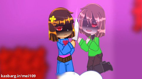 What do you Think Chara?/Undertale/gacha Nox/Emma_spece_ کپشن****