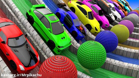 ماشین بازی کودکانه - معرفی ماشین های رنگی اسباب بازی