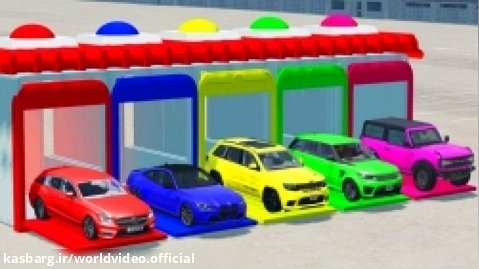 گیم ماشینی و گاراژ های رنگی :: ماشین بازی جدید