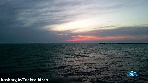 خلیج فارس در شب   Persian Gulf in Night
