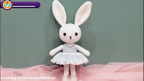 بافت خرگوش با قلاب: یادگیری بافتن خرگوش با استفاده از قلاب با روشی بی نظیر