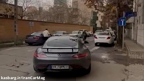 شتاب گیری مرسدس بنز AMG GTS در تهران