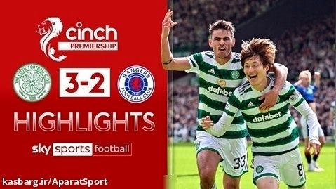 سلتیک 3-2 رنجرز | خلاصه بازی | لیگ اسکاتلند 23-2022