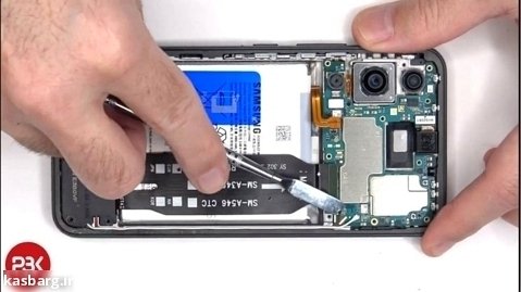 تست تعمیر پذیری گوشی Samsung Galaxy A54 5G