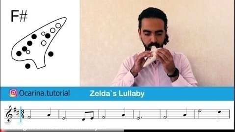 Zelda Lullaby - آهنگ زلدا - همراه با نت