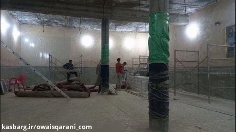 گزارش شماره 1 از مراحل ساخت حسینیه امام رضا در محله سهله