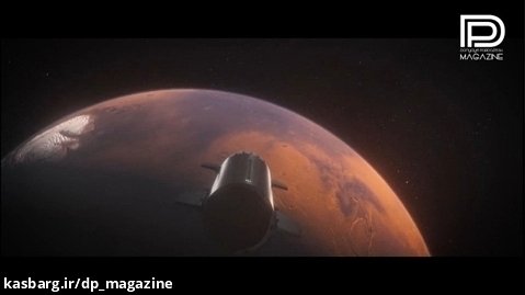 انیمیشن فتح مریخ توسط راکت استارشیپ