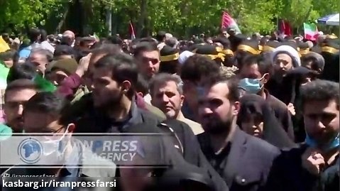 گزارش تصویری از حضور مردم و مسئولین جمهوری اسلامی ایران در راهپیمایی روز قدس