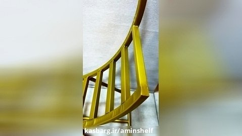 صندلی عکاسی دایره ای طلایی