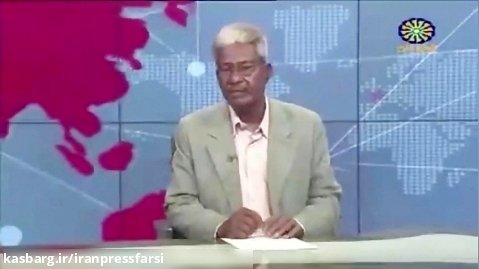 لحظه قطع پخش برنامه های شبکه تلویزیونی سودان به دلیل تیراندازی