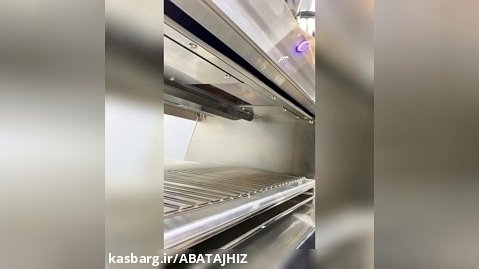 طریقه سوار کردن شیشه های چراغ داخلی دستگاه هنی پنی مرغ سوخاری 150 سانتی متری آبا