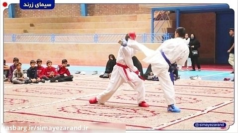 تقدیر از کاراته کاران روستای حمیدیه زرند