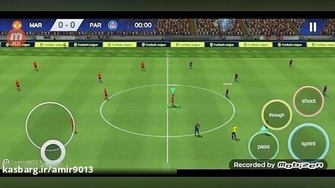 فوتبال بازی منچستر یونایتد و پاریس انژرمن تقابل مسی و رونالدو (برگشت)