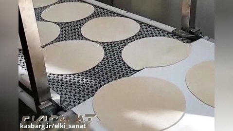 خط تولید نان پیتا اتوماتیک