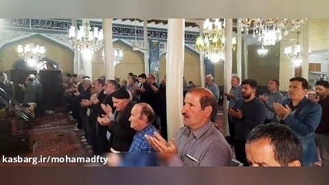 برگزاری نمار عید سعید فطر در  مسجد قره  دیزج خلیل