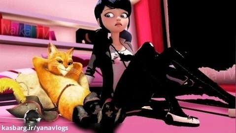 انیمیشن کمدی گربه چکمه پوش در میراکلس 6