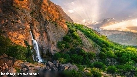 آبشار زیبای شاهاندشت....در نزدیکی استان تهران