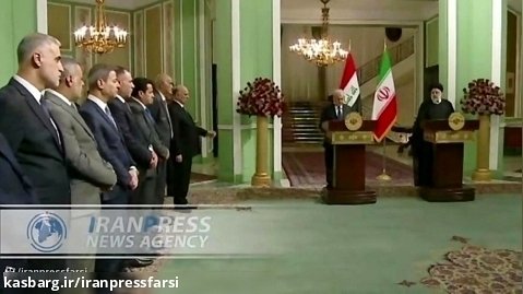 اظهارات رئیس جمهوری عراق در نشست مشترک خبری با رئیس جمهور