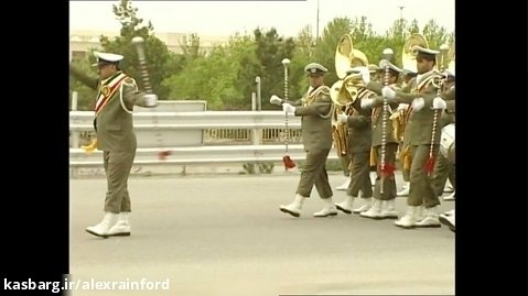 رژه گروه موزیک ارتش