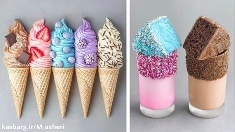 بستنی خوشمزه خونگی - آموزش بستنی سنتی خونگی - بستنی خوشمزه خانگی
