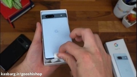 ویدئو جعبه گشایی(آنباکسینگ) گوشی Google Pixel 7a