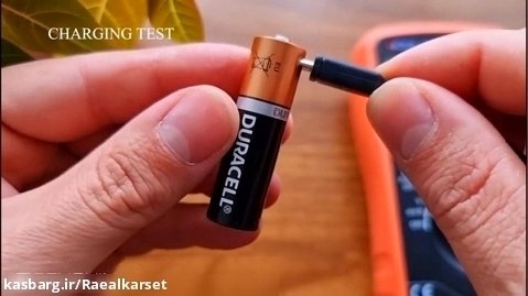 آموزش ساخت باتری قلمی 1.5 ولت شارژی