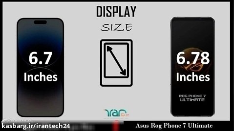 مقایسه iPhone 14 Pro Max VS Asus Rog phone 7 Ultimate