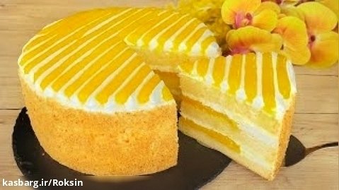 طرز تهیه کیک خوشمزه میوه ای :: کیک خانگی و ساده