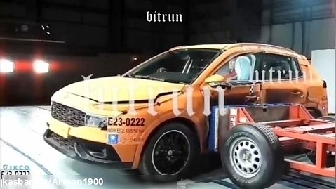 تست عجیب ماشین جدید ایران خودرو ریرا در اسپانیا !