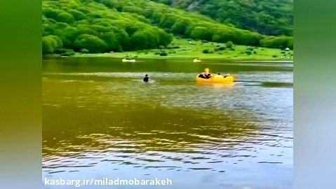 دریاچه ویستان در روستای بره سر شهرستان رودبار گیلان