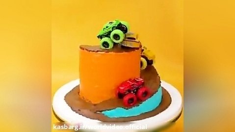 ایده های جذاب و خلاقانه برای تزیین کیک خانگی :: آموزش تزیین کیک