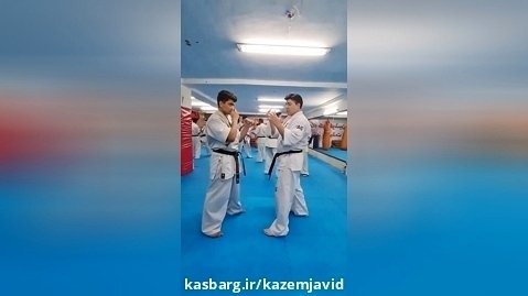 آموزش مبارزه کیوکوشین کاراته