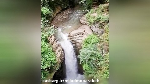 آبشار ویسادار یکی از آبشارهای زیبای استان گیلان