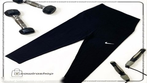لگ برمودا کمر پهن مشکی زنانه نایک (Nike)