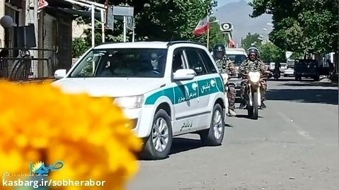 رژه موتوری سالروز آزادسازی خرمشهر در رابر