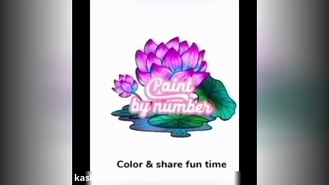 نقاشی با شماره رنگ... Paint By Number (PBN)...  pbn2۷۴ ۱۴۰۱-۰۲-۲۱