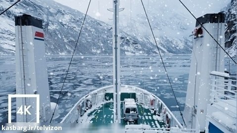 یک ساعت قایق سواری در آبدره گیرانگر نروژ  | (صدای محیط | قسمت 136)
