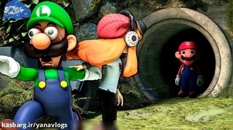 انیمیشن کمدی ماریو » عبور از تونل سوپرماریو