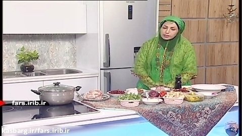طرز تهیه " کنگر پلو شیرازی " - شیراز