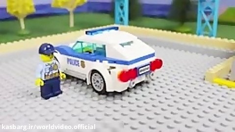 ماشین بازی کودکانه - کلیپ ماشین بازی - این داستان ماشین پلیس مجهز