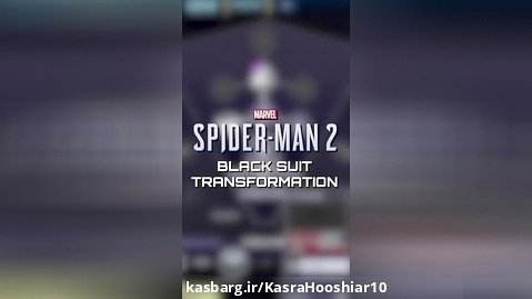 Black Suit Transformation Feature in Spider-Man 2 PS5 (Concept)
