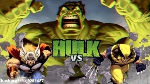 انیمیشن هالک در برابر ولورین و ثور Hulk Vs. 2009 قسمت۲ با دوبله فارسی جدید