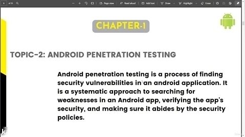 What is Android Penetration testing