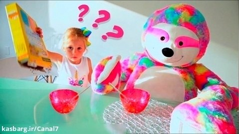 ناستیا شو - ناستیا و اسباب بازی رنگی غول پیکر - بازی و سرگرمی کودک