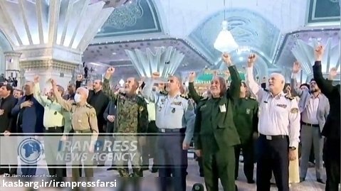 حضور رهبر معظم انقلاب در مراسم سی و چهارمین سالگرد ارتحال حضرت امام خمینی (ره)