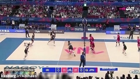خلاصه والیبال ژاپن _ ایران (لیگ ملت های والیبال)