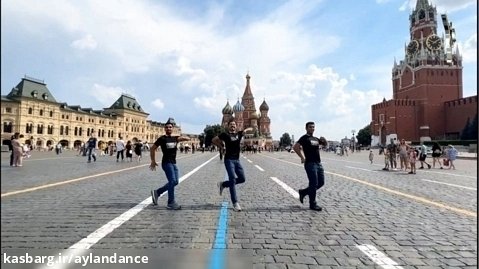 میدان سرخ مسکو و رقص قایتاغی آذربایجانی آیلانی ها