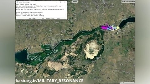 موقعیت سد نوواکاخوفکا ، حوزه آبریز و صدمات ناشی از تخریب سد - هفتم ژوئن 2023