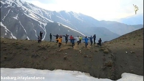 کوهنوردی مهرچال تهران و رقص آذری گروه آیلان