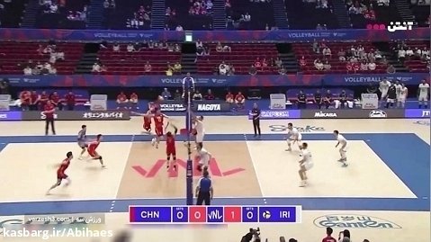 خلاصه والیبال ایران _ چین ( لیگ ملت های 2023)